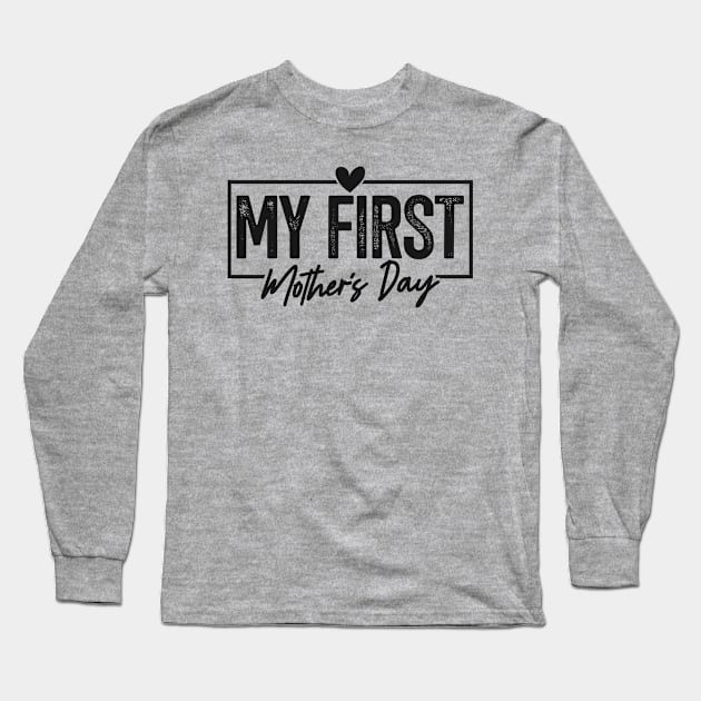 My first mother's day; mom to be; mum to be; new mother; mom; mum; mama; mummy; mommy; mother's day; gift; cute; gift for mom; gift for mum; first time; newborn; first child; new mom; new mum; pregnant; mother to be; Long Sleeve T-Shirt by Be my good time